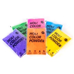 HOLI pulveris (6 krāsas), 75g HOLI pulveris (6 krāsas), 75g