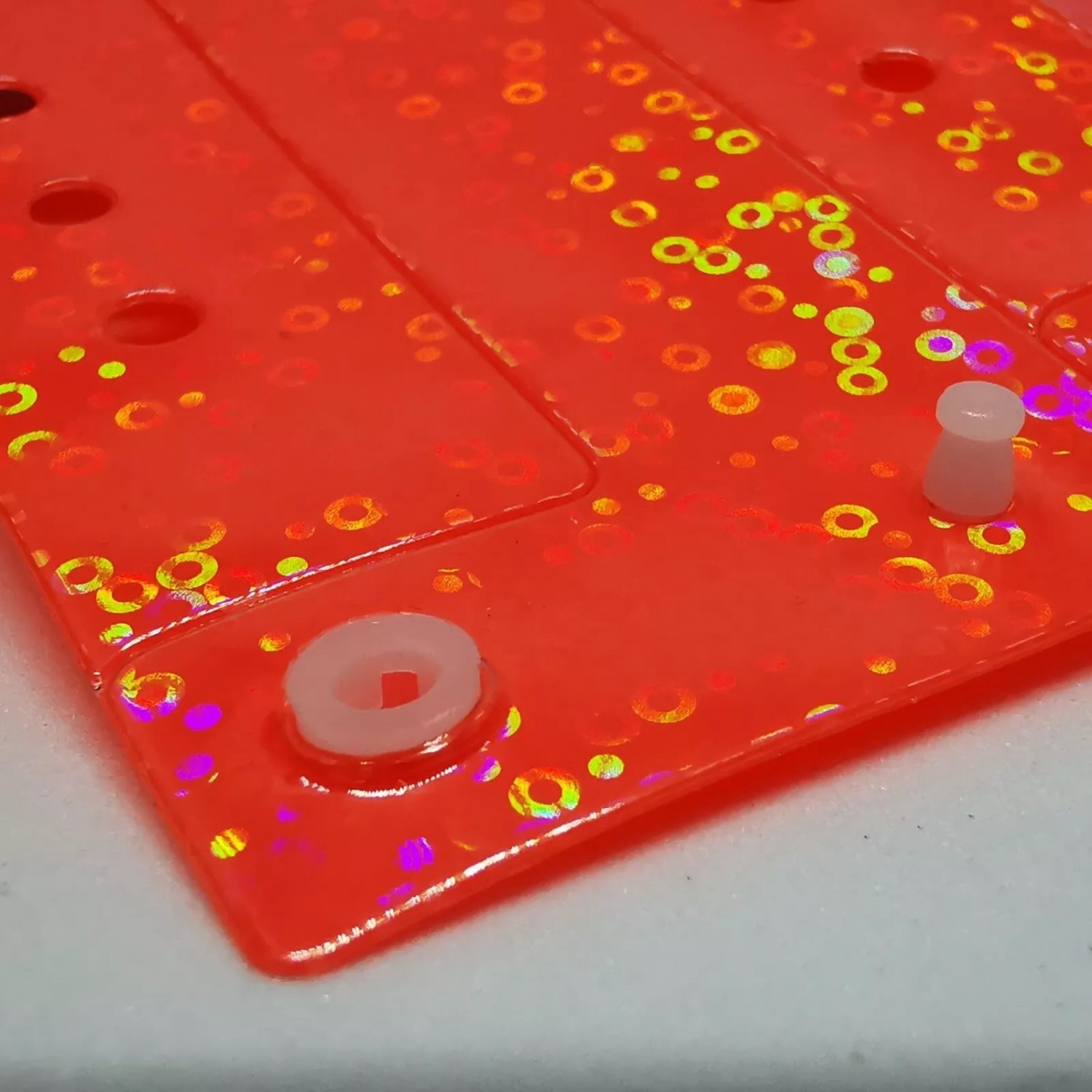 Hologrāfiskās plastikāta (vinyla) kontroles aproces,  100 gb.