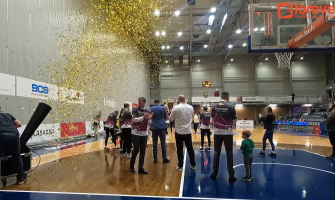 Zelta konfetī basketbola apbalvošanā Liepājā Zelta konfetī basketbola apbalvošanā Liepājā