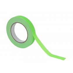 Gaffa līmlenta 19mm x 25m neona zaļa UV-aktīva Gaffa līmlenta 19mm x 25m neona zaļa UV-aktīva