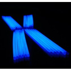 Luminiscējošie gaismas kociņi, 200x5mm, Zili (100 gab.) Luminiscējošie gaismas kociņi, 200x5mm, Zili (100 gab.)