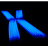 Luminiscējošie gaismas kociņi, 200x5mm, Zili (100 gab.)
