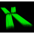 Luminiscējošie gaismas kociņi, 200x5mm, Zaļi (100 gab.)