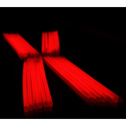 Luminiscējošie gaismas kociņi, 200x5mm, Sarkani (100 gab.) Luminiscējošie gaismas kociņi, 200x5mm, Sarkani (100 gab.)