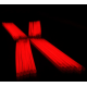 Luminiscējošie gaismas kociņi, 200x5mm, Sarkani (100 gab.)