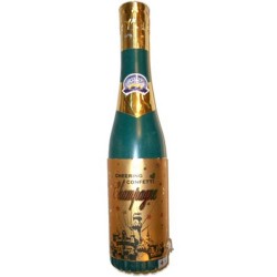 Konfetī šāvējs, šampānieša pudele, multikrāsas 60CM