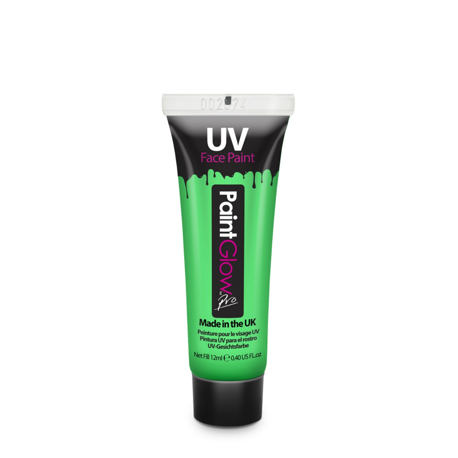 UV aktīva ķermeņa krāsa Paintglow(PRO)